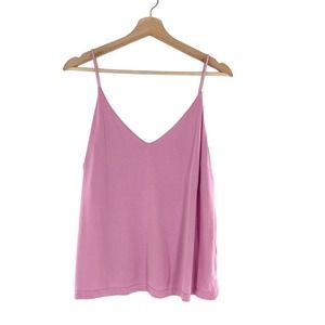 Abound Nordstrom Swing Spaghetti Strap Tank Camisole Top Purple